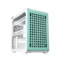 Cooler Master Qube 500 FLATPACK Tower Udvidet ATX Grøn Pink Hvid Fløde Cooler Master Qube 500 FLATPACK Tower Udvidet ATX Grøn Pink Hvid Fløde